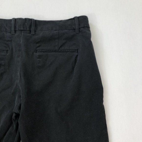 Gap Pants Women's 8A Black Two Way Stretch Straight Leg Pants Size 8A (32x26) - Picture 11 of 14